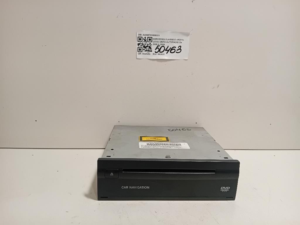 Unità Autoradio A2208703589001 Mercedes Classe E W211 2002