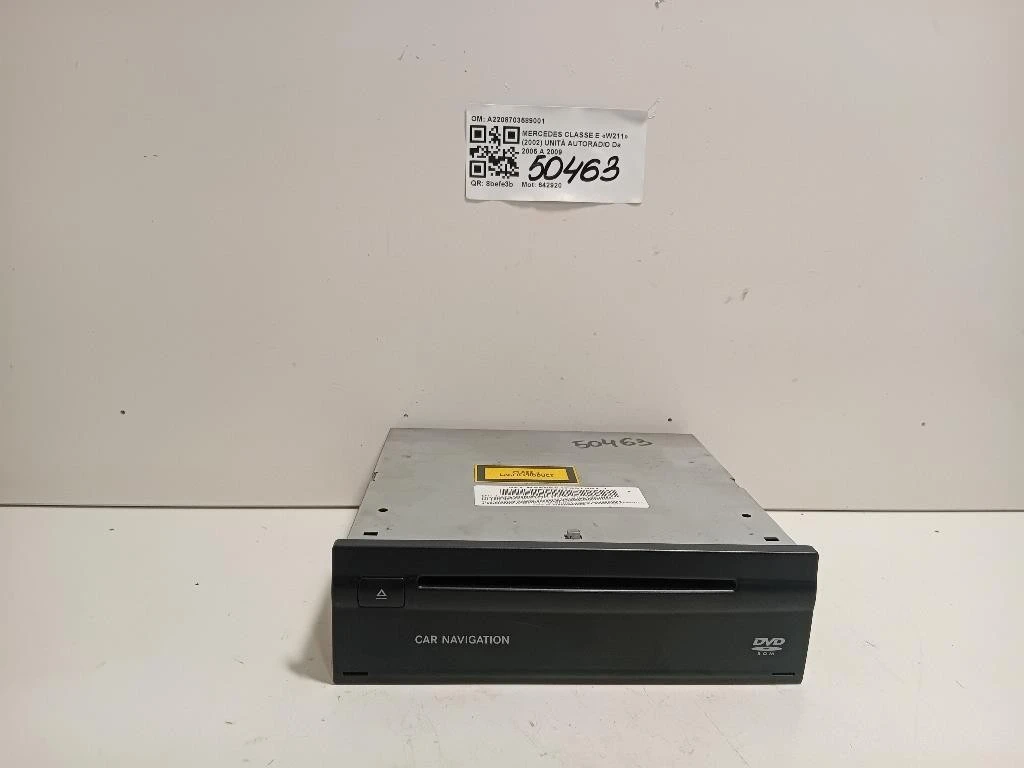 Unità Autoradio A2208703589001 Mercedes Classe E W211 2002