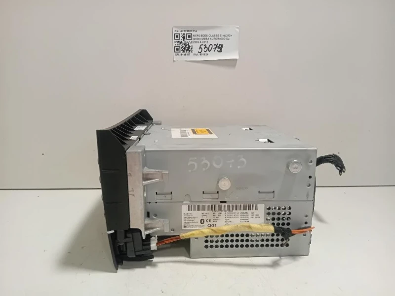 Unità Autoradio A2129000114 Mercedes Classe E W212 2009