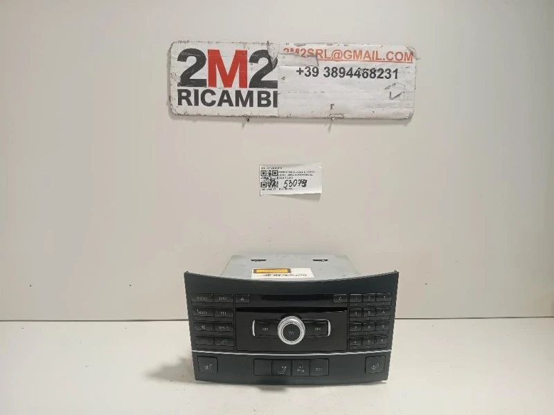 Unità Autoradio A2129000114 Mercedes Classe E W212 2009