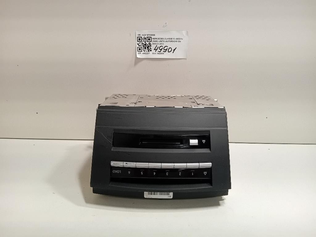 Unità Autoradio A2218703095 Mercedes Classe S W221 2006