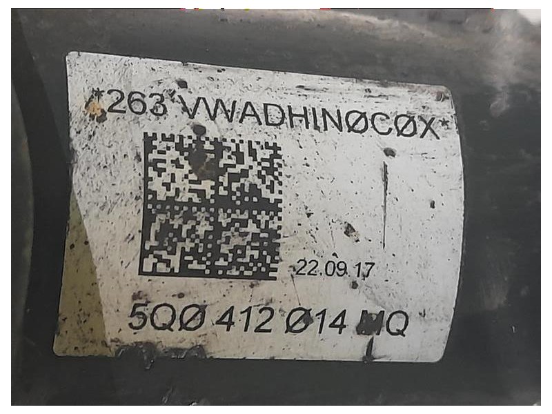 Meccanica Completa ANT SX 5Q0412014MQ Volkswagen GOLF VII 2013