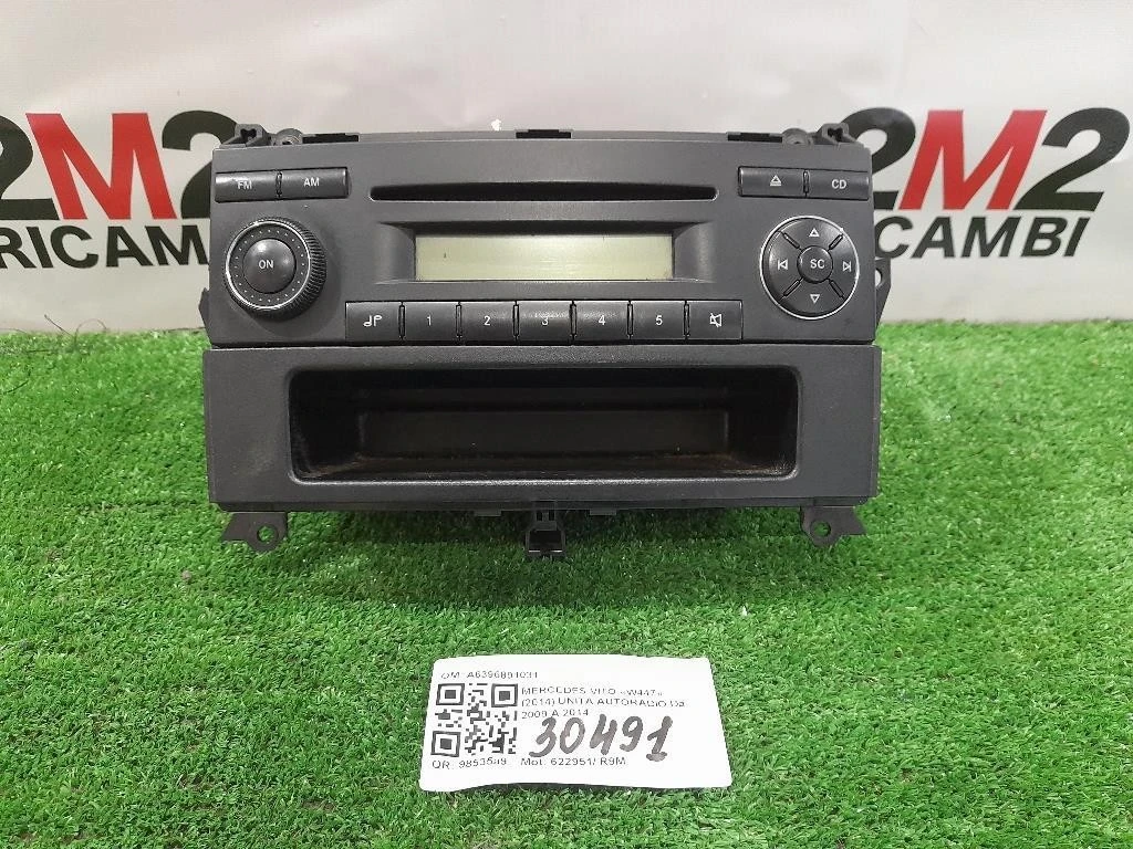 Unità Autoradio A6396891031 Mercedes VITO W447 2014