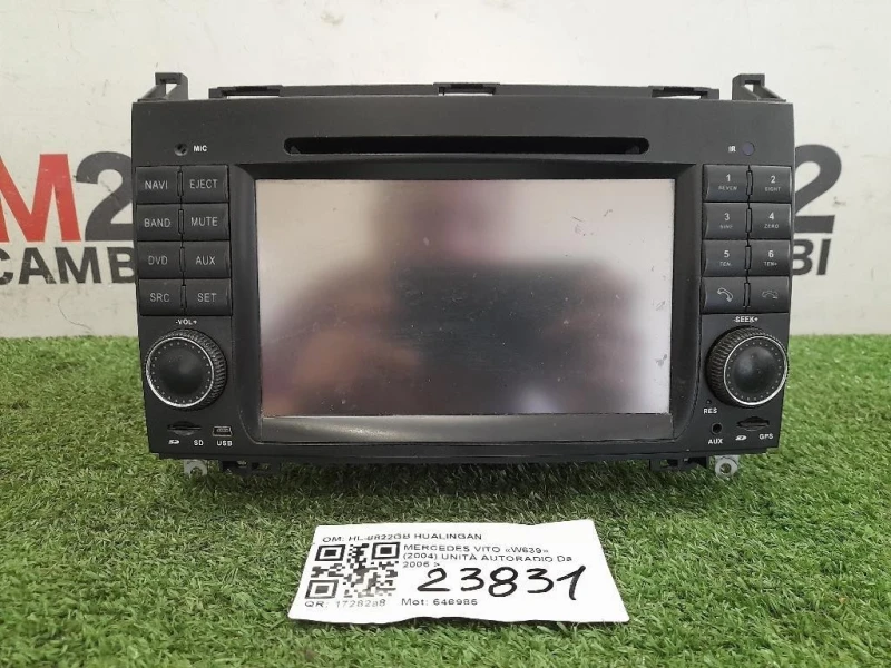 Unità Autoradio HL-8822GB HUALINGAN Mercedes VITO W639 2004