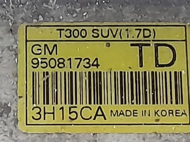 Radiatore Acqua 95136073 95321790 Opel Mokka 2013