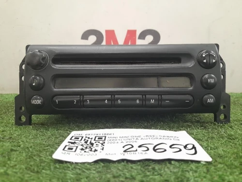 Unità Autoradio 65129115661 Mini MINI ONE R52 Cabrio 2001