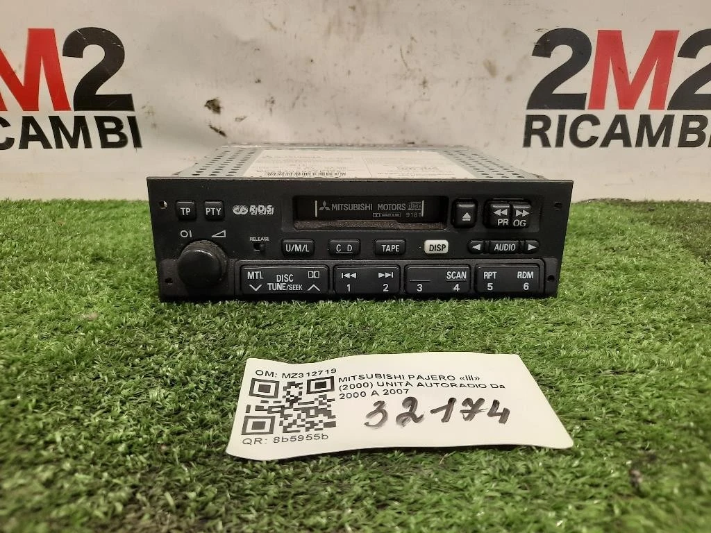 Unità Autoradio MZ312719 Mitsubishi Pajero III 2000