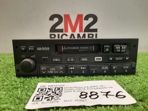 Unità Autoradio MR337278 Mitsubishi Pajero III 2000