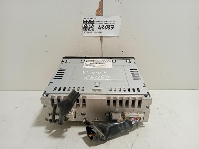 Unità Autoradio 28185BH30D Nissan Navara 2010