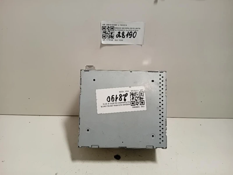 Unità Autoradio 25915 5X00E Nissan Navara 2010