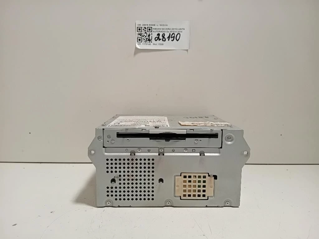 Unità Autoradio 25915 5X00E Nissan Navara 2010