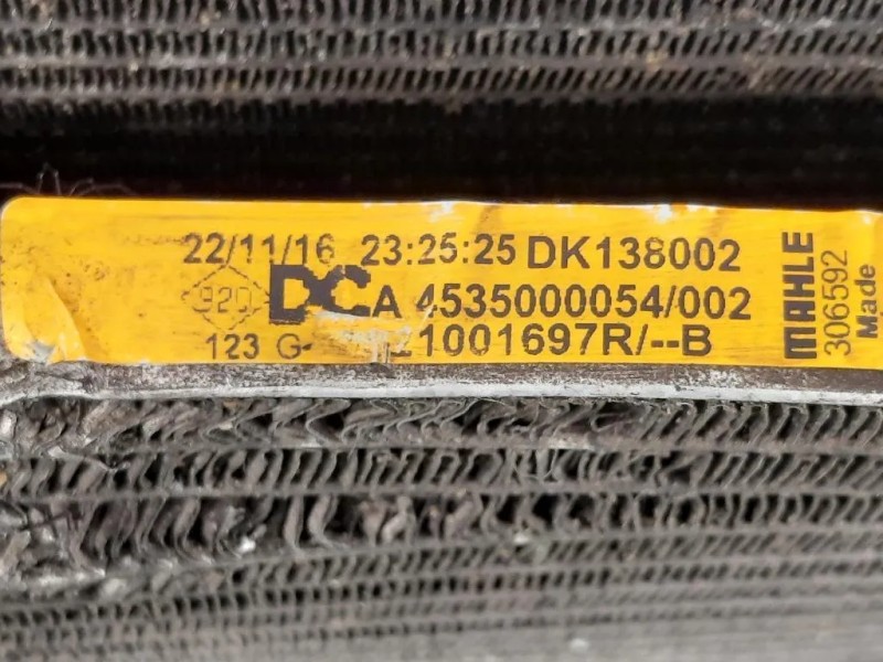 Radiatore Acqua A4535000003 A4535000054 Smart Forfour 453 2015