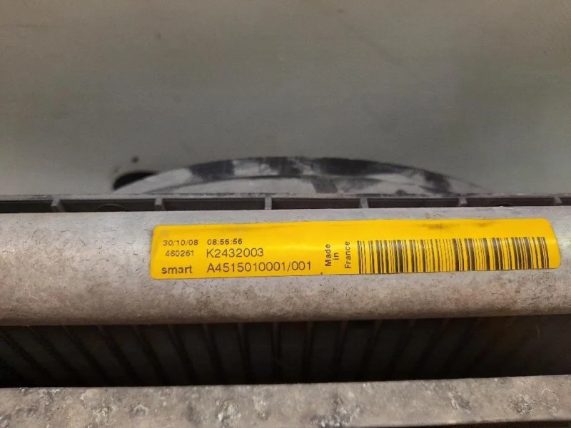 Radiatore Acqua A4515010001 Smart Fortwo Cabrio 451 2007