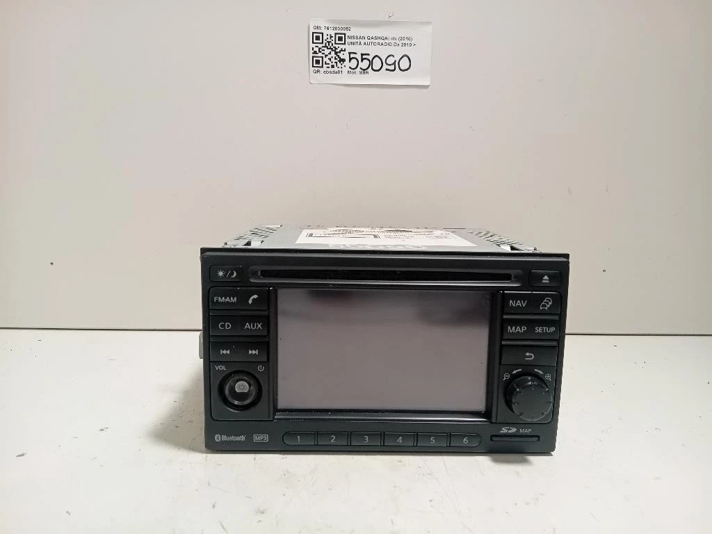 Unità Autoradio 7612830052 Nissan Qashqai I 2010