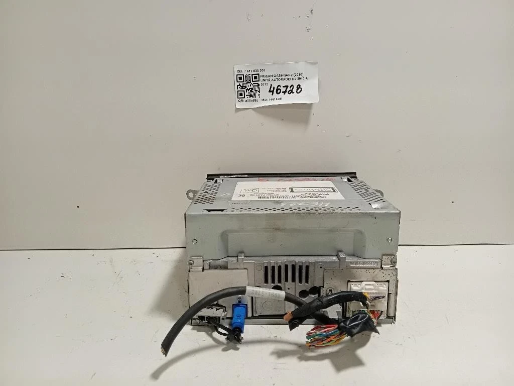 Unità Autoradio 7 612 830 076 Nissan Qashqai+2 2010