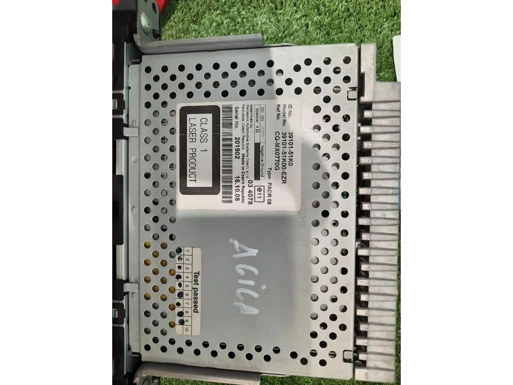 Unità Autoradio 93194642 Opel Agila B 2008