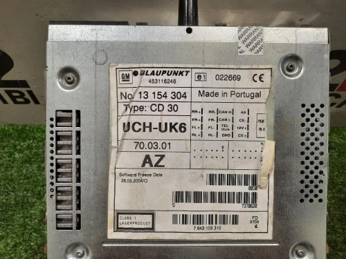 Unità Autoradio 13154304 Opel Astra H 2005