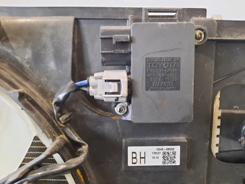 Radiatore Acqua 1640021330 Toyota Yaris IV 2017