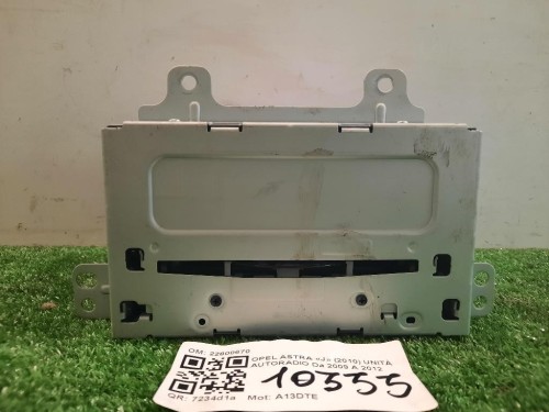 Unità Autoradio 22800670 Opel Astra J 2010