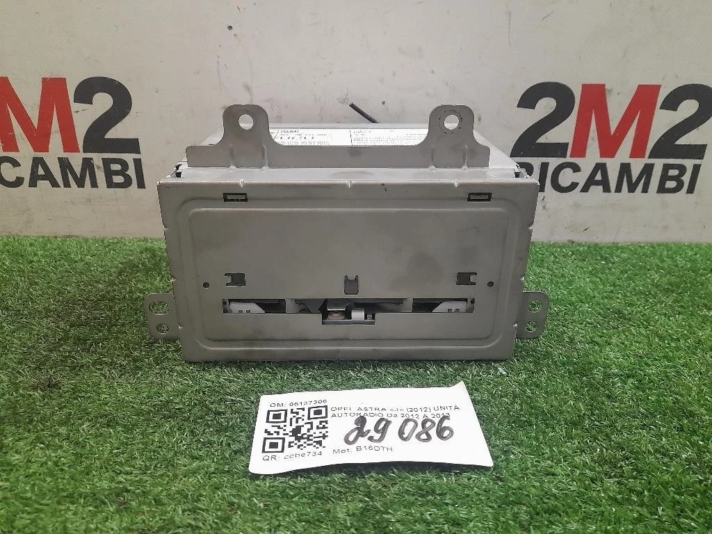 Unità Autoradio 95137306 Opel Astra J 2012