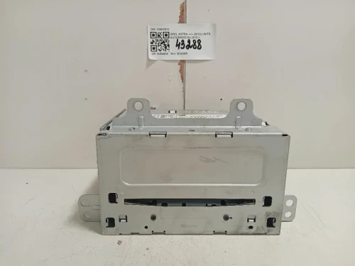 Unità Autoradio 20983513 Opel Astra J 2012