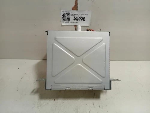 Unità Autoradio 22800670 Opel Astra J 2012