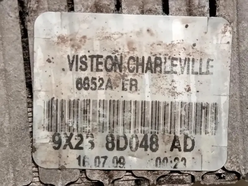 Radiatore Acqua Supplementare 9X23-8D048-AD Jaguar XF I 2008