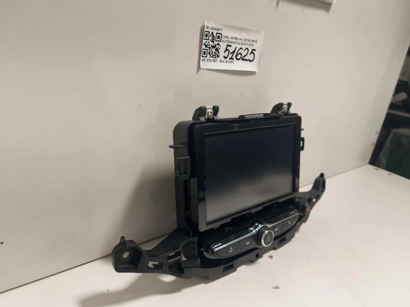 Unità Autoradio 42342511 Opel Astra K 2016
