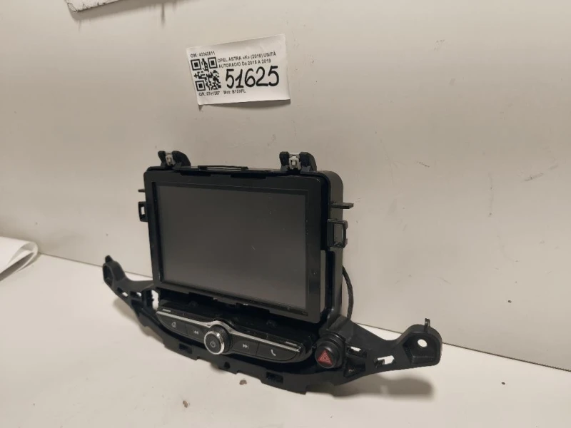 Unità Autoradio 42342511 Opel Astra K 2016