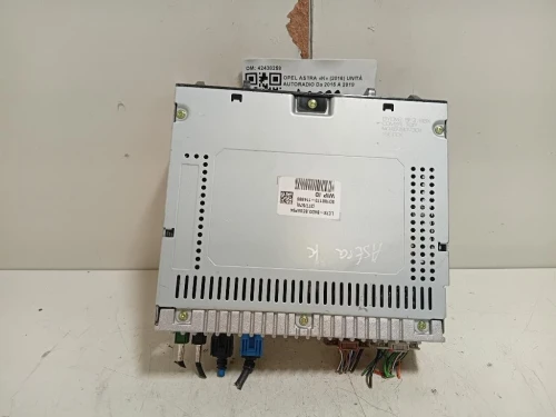 Unità Autoradio 42438258 Opel Astra K 2016