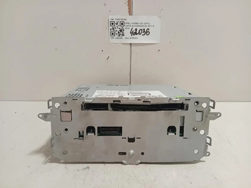Unità Autoradio 7355726390 Opel Combo D 2012