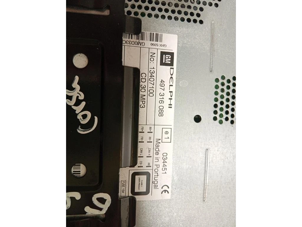 Unità Autoradio 497316088 Opel Corsa D 2010