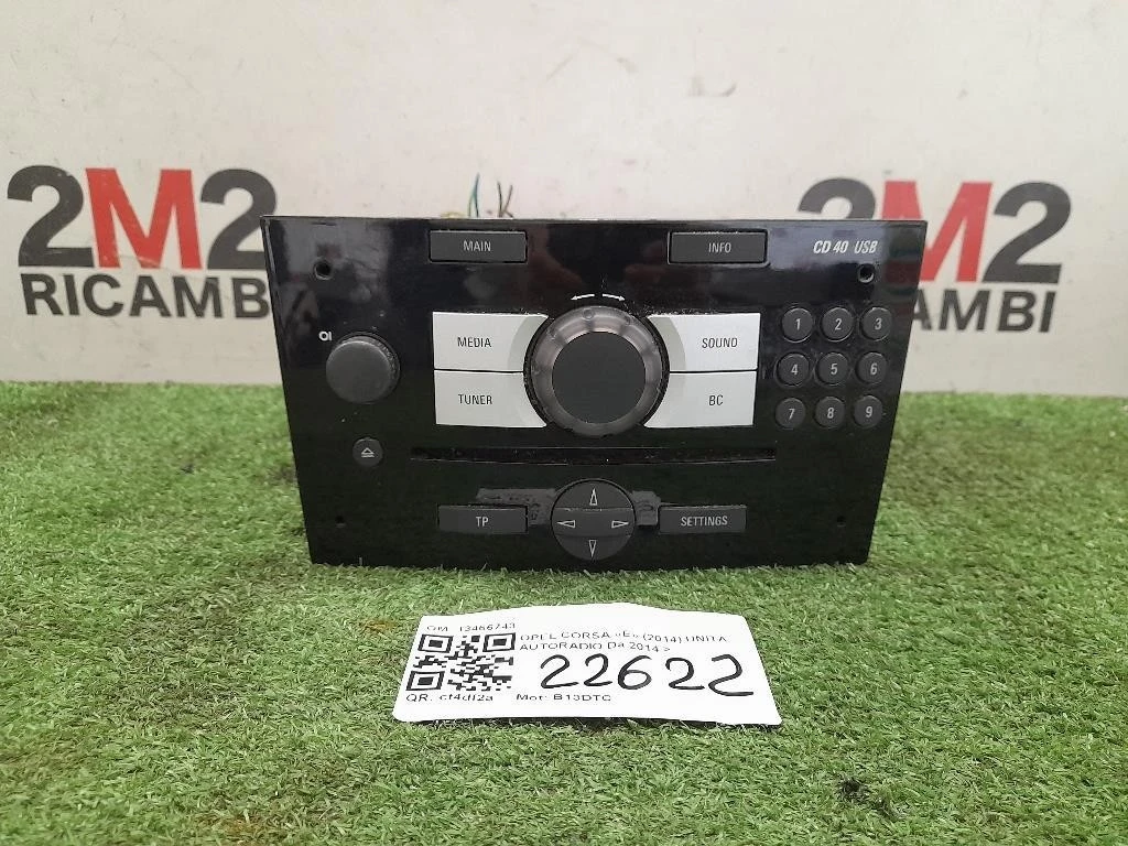 Unità Autoradio 13466743 Opel Corsa D 2011