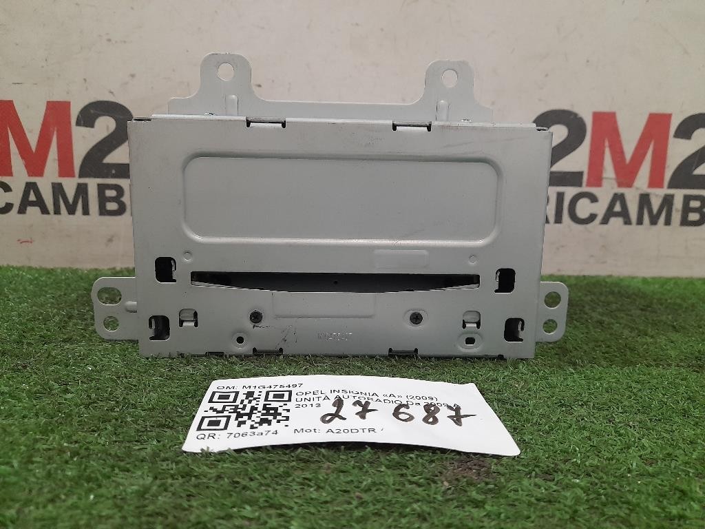 Unità Autoradio M1G475497 Opel Insignia A 2009