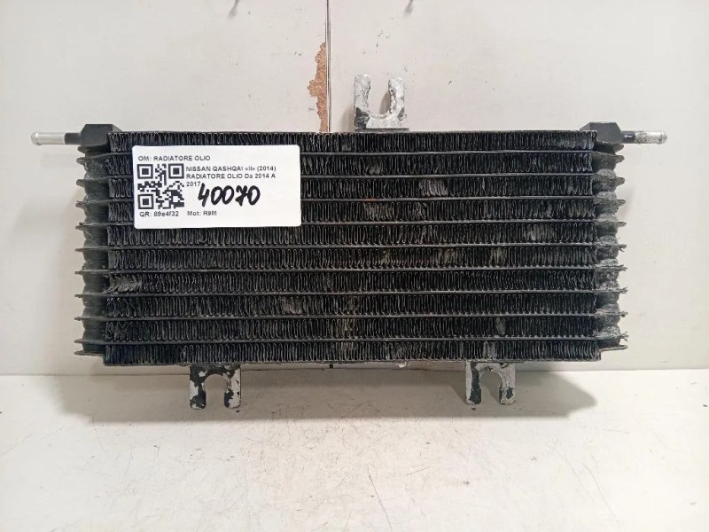 Radiatore OLIO RADIATORE OLIO Nissan Qashqai II 2014