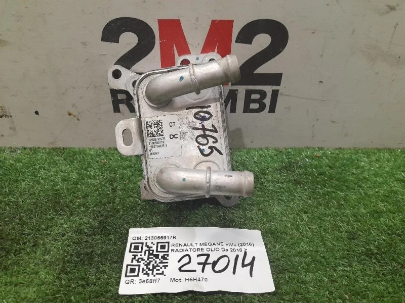 Radiatore OLIO 213055917R Renault Mégane IV 2016