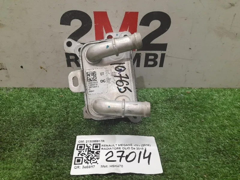 Radiatore OLIO 213055917R Renault Mégane IV 2016