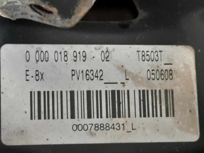 Meccanica Completa POST SX 6771559 Bmw Serie 1 E87 Berlina 2005