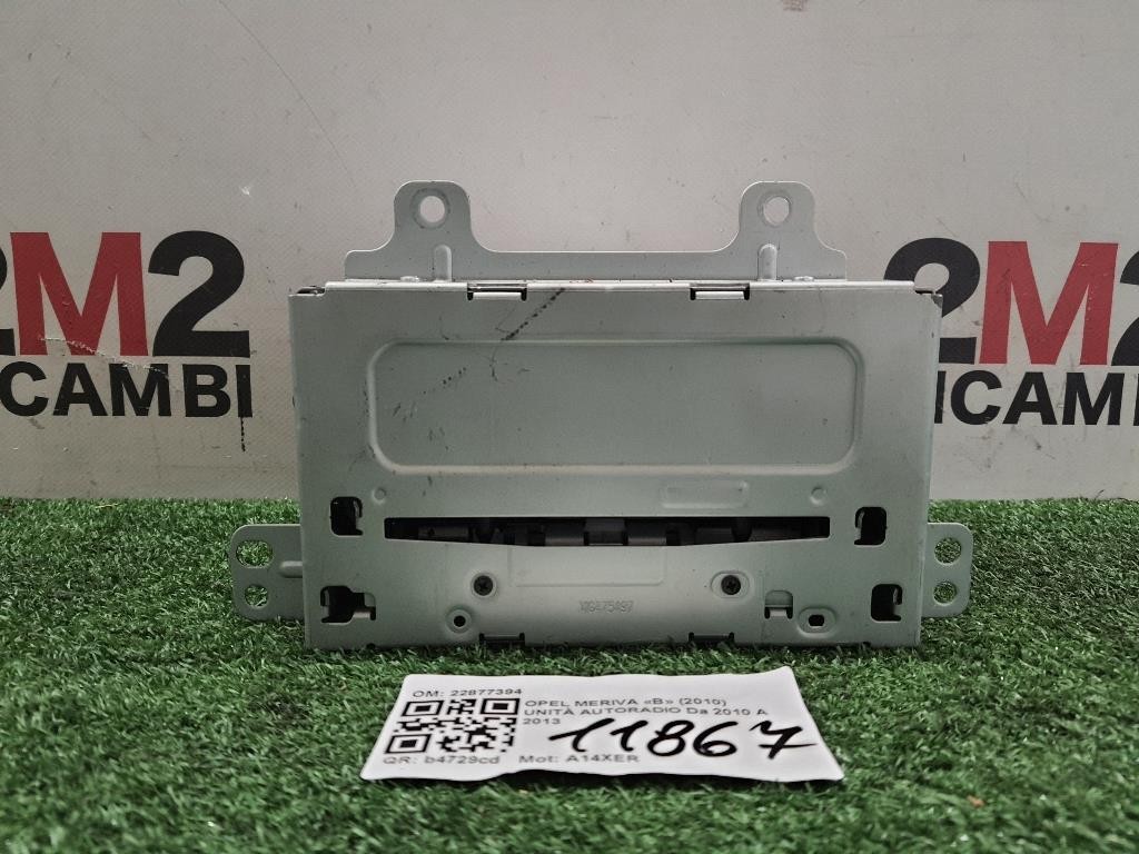 Unità Autoradio 22877394 Opel Meriva B 2010
