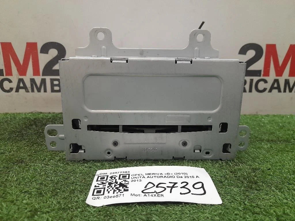 Unità Autoradio 22877394 Opel Meriva B 2010