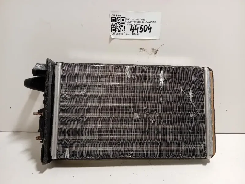 Radiatore Riscaldamento 7753630 Fiat UNO II 1989