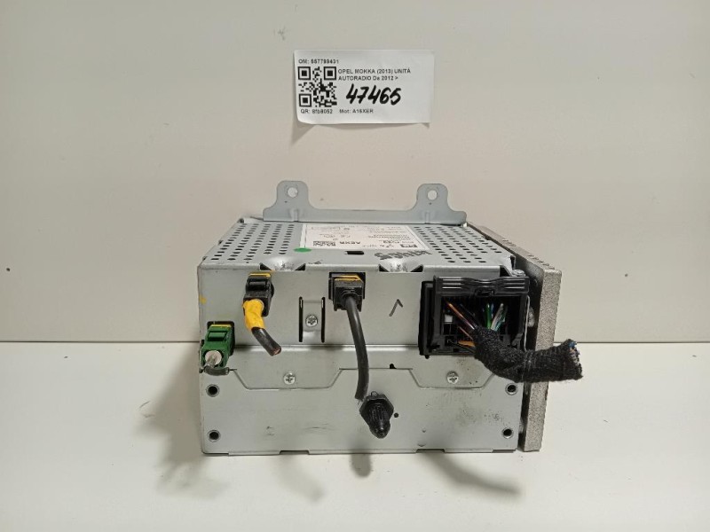 Unità Autoradio 557799431 Opel Mokka 2013
