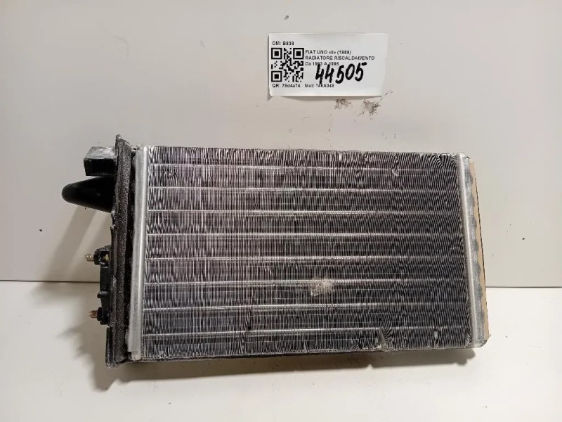Radiatore Riscaldamento RADIATORE RISCALDAMENTO Fiat UNO II 1989