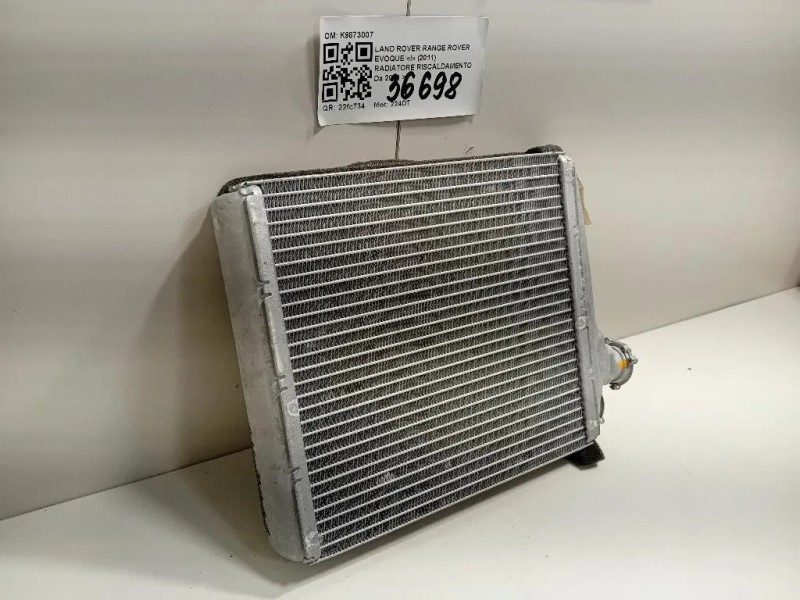 Radiatore Riscaldamento K9873007 Land Rover Range Rover Evoque I 2011