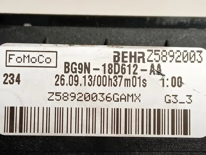 Radiatore Riscaldamento BG9N-18D612-AA Land Rover Range Rover Evoque I 2011