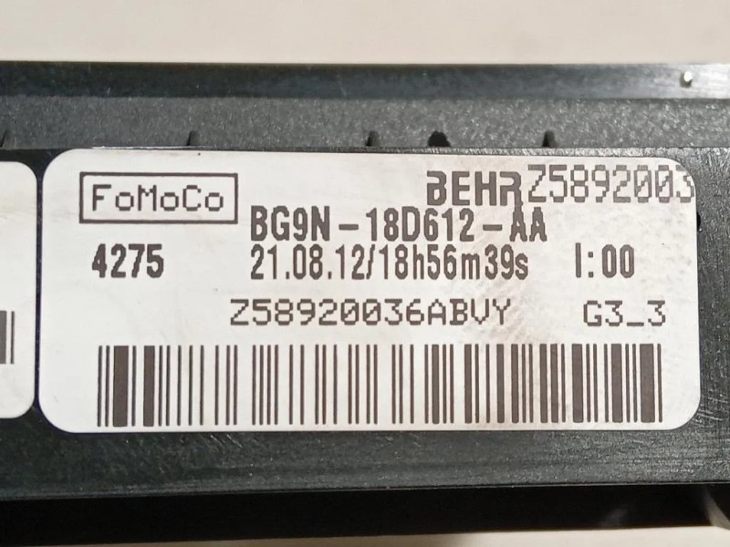 Radiatore Riscaldamento BG9N-18D612-AA Land Rover Range Rover Evoque I 2011