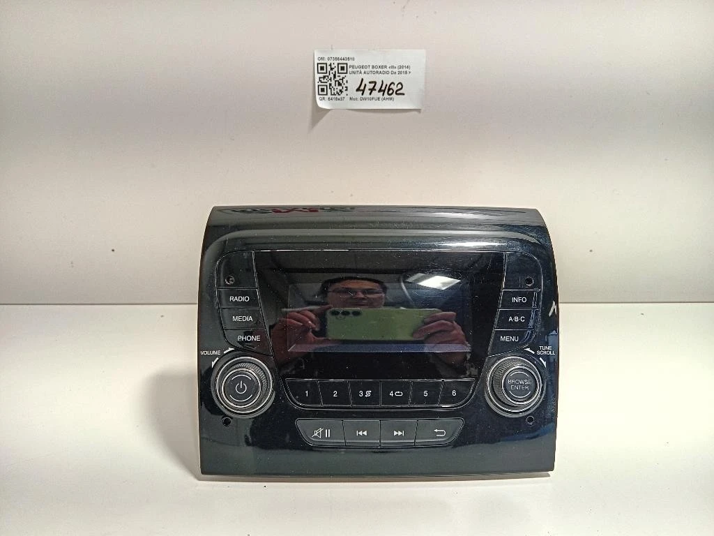 Unità Autoradio 07356443510 Peugeot Boxer III 2014