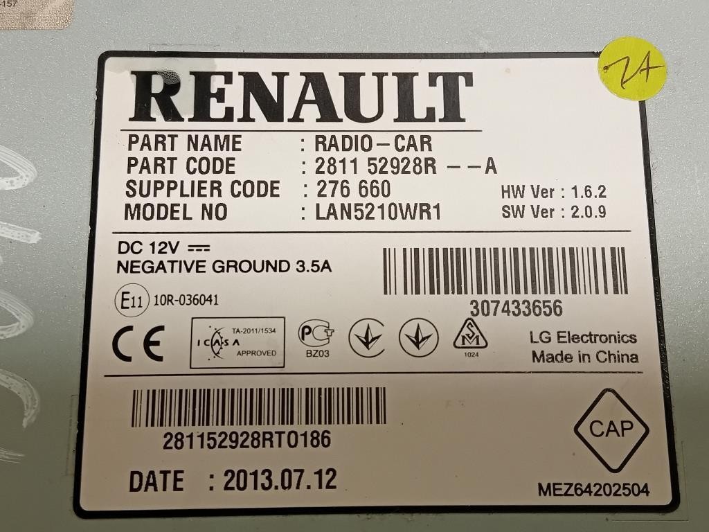 Regolatore Pressione Carburante XH42-9J294-CB PRERISCALDATORE CARBURANTE Land Rover Range Rover Evoque I 2011