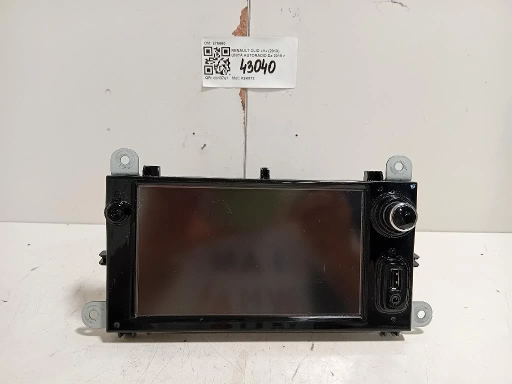 Unità Autoradio Renault CLIO V 2019