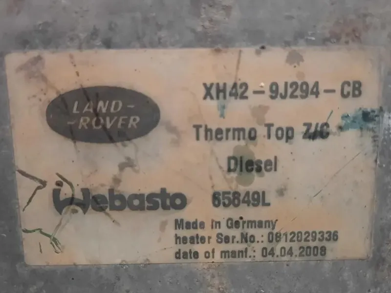 Regolatore Pressione Carburante XH42-9J294-CB PRERISCALDATORE CARBURANTE Land Rover Range Rover Evoque I 2011